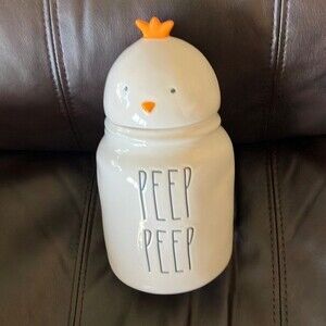 Rae Dunn Peep Peep Chick Easter Canister NWT